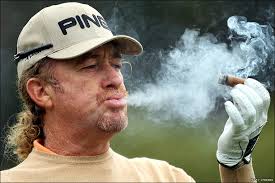 18 Photos Of Miguel Angel Jimenez Enjoying A Cigar - jimenez