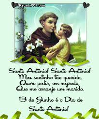 Resultado de imagem para dia de santo antonio