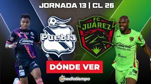 Puebla vs. Juárez EN VIVO. Partido Jornada 13 de Liga MX 2026 HOY