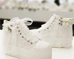 Image of Sneakers wedding shoes