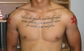 Cool Tattoo Quotes For Mens | Cute Quotes via Relatably.com