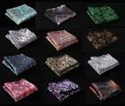 Silk pocket squares