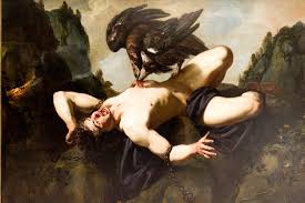 Resultado de imagen de prometeo y zeus