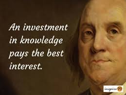 Benjamin Franklin: 9 Priceless Quotes For Your Life - Inspire 99 via Relatably.com