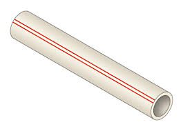 Product: 1/2" x 12' PEX PURELINK® Red Print Pipe UV Stabilized