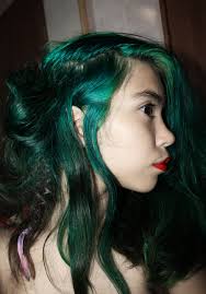 Green Hair. by TheMuffinWoman - green_hair__by_themuffinwoman-d2yhy99