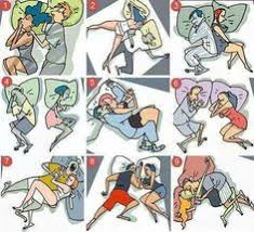 Image result for sleeping positions for couples and what they mean