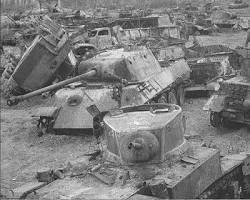 Image of battlefield at Kursk after the battle