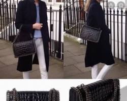 Zara Croc City Bag