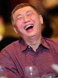 Tan Hin Bian from Melbourne, having a good laugh at old jokes. - 67_07