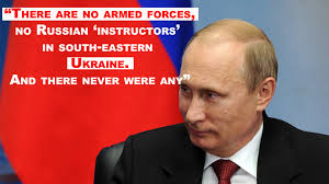 Russian troops in Ukraine? Got any proof?&#39; Putin&#39;s best quotes ... via Relatably.com