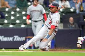 Nationals Brewers Baseball