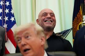 Trump signs executive order on psychedelic drugs — with Joe Rogan by his side