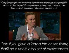 Tom felton is so funny! on Pinterest | Tom Felton, Toms and Draco via Relatably.com