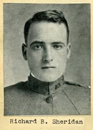 First Lieutenant Richard Brinsley Sheridan, E Company, 308th Infantry, U.S. Army, was killed on August 23, 1918. One of his legs was shattered by a shell, ... - SheridanRB1918_03_BS2