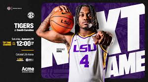 LSU vs. South Carolina Basketball Game Time Moved Due to Winter Weather