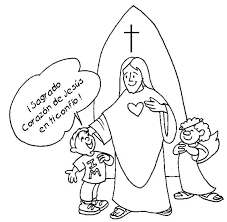 Resultado de imagen para imagenes de jesus para colorear