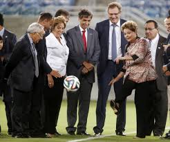 Resultado de imagem para foto Jérôme Valcke e dilma