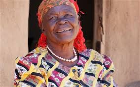 Barack Obama&#39;s step-grandmother Sarah Obama sits outside her house in Kogelo, western Kenya Photo: GETTY - Sarah-Obama_1894411c