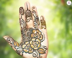 Image of Paisley Arabic Mehndi Design