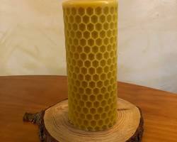 Image of Natural wax candle