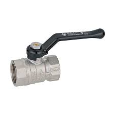 Ball valve female/female aluminium handle F1" x F1"