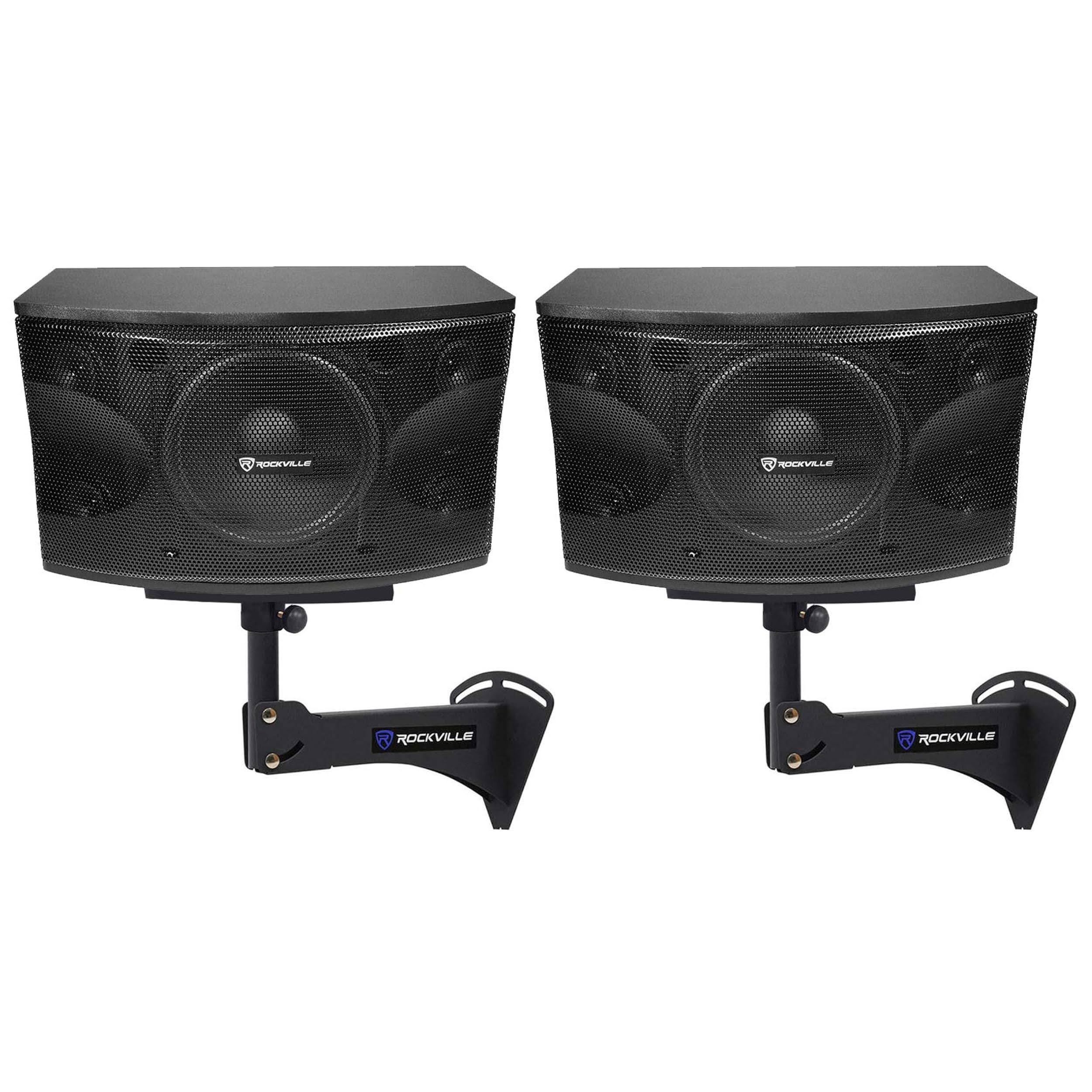 Pair Rockville Kps12 12" 3-Way 1600w Karaoke