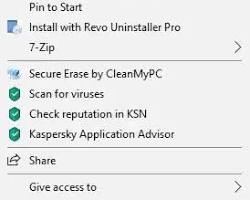 Run as administrator option
