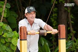 Jeff Probst Competes in 'Survivor' 50 Immunity Challenge