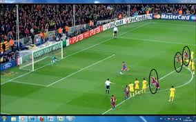 รูปการยิงจุดโทษที่ผิดกติกา การเตะลูกโทษผิดกติกา