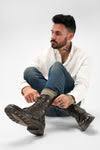 ASTON cigar-brown military boots | untamed street – UNTAMED STREET