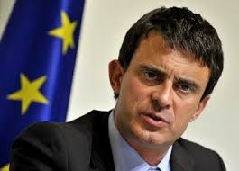 French Minister of Interior Manuel Valls. Photo: AFP • Read more by Dr. Amir Sharifi | • See Related Articles - turkey4434