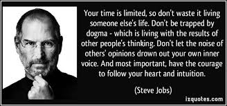 Steve Jobs Stanford Quote Dogma - steve jobs stanford quote dogma ... via Relatably.com