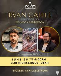 Brandon Sanderson to lead discussion with fellow fantasy author at LHS