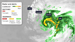Hurricane Lala bringing heavy rain and strong winds to Hawaii