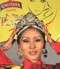 Tenzin Norzom, 23, was crowned the new Kingfisher Miss Tibet 2010 in an event held at Tibetan Institute of Performing Arts on June 6, 2010. - tenzin_norzom_miss_tibet_2010