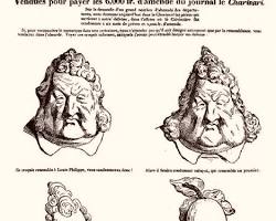 Bildmotiv: Honor Daumier's caricature of Louis XVI