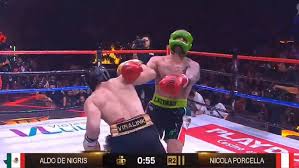 Aldo de Nigris vence por nocaut a Nicola Porcella en Ring Royale 2026