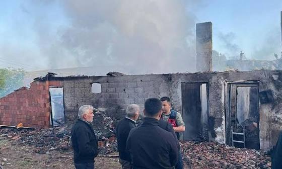 Çankırı'da kara leylek görüntülendi