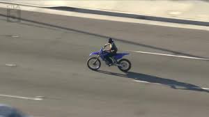 LIVE: LAPD officers chase possibly armed dirt bike rider