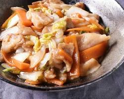 白菜と豚肉のうま煮