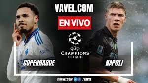 Copenhague vs Napoli EN VIVO, minuto a minuto en UEFA Champions League