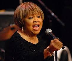 Mavis Staples.jpg Jerry Campbell/Special to the GazetteMavis Staples sings to a sold-out crowd in Lake Auditorium at Kalamazoo Valley Community College on ... - 9232735-large