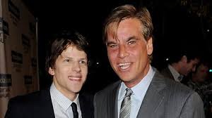 Aaron Sorkin, Mikey Madison, and Jeremy Allen White posing together at the UK premiere of The Social Reckoning in London