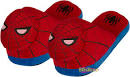 Marvel Toddler Boys Spiderman Socktop Slipper - Red - Clothing