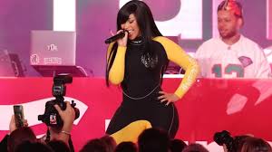 Cardi B’s Sheer Valdrin Sahiti Catsuit Boasts a Daring Cutout