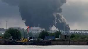 Ukraine hits major oil terminal in Russia's St Petersburg