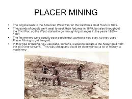 Image result for photos placer mining