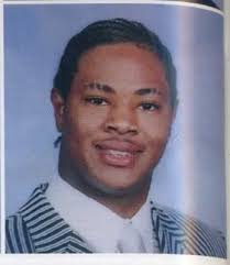 &quot;Senior pitcher James McDonald, loosens up during practice.&quot; Manny Wright Senior Class Photo. - 2002LongBeachPolyHSYearbook01r