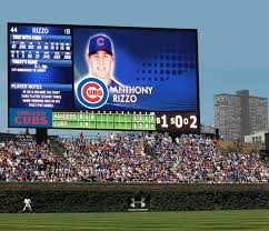 Image result for the cubs new video board